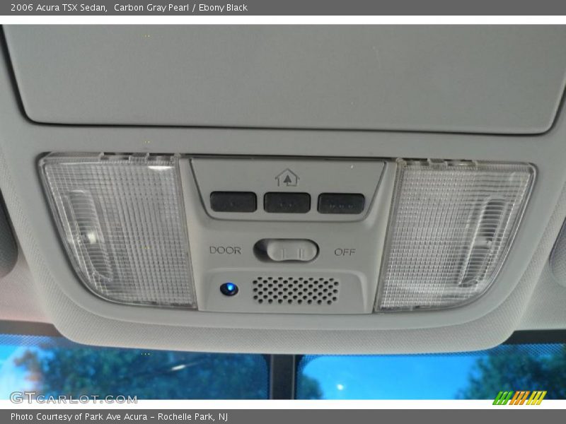 Carbon Gray Pearl / Ebony Black 2006 Acura TSX Sedan