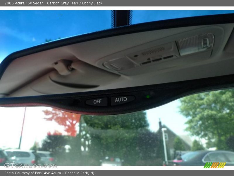 Carbon Gray Pearl / Ebony Black 2006 Acura TSX Sedan
