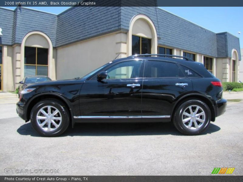 Black Obsidian / Graphite 2008 Infiniti FX 35 AWD