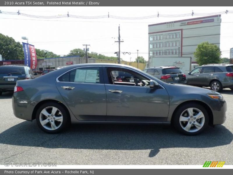 Polished Metal Metallic / Ebony 2010 Acura TSX Sedan