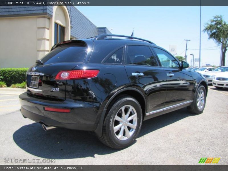 Black Obsidian / Graphite 2008 Infiniti FX 35 AWD