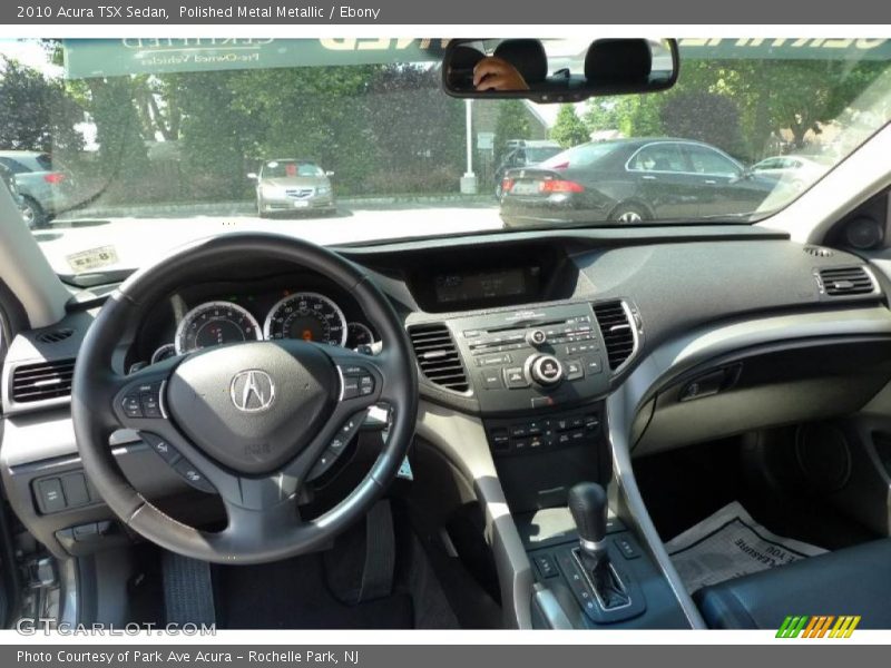 Polished Metal Metallic / Ebony 2010 Acura TSX Sedan