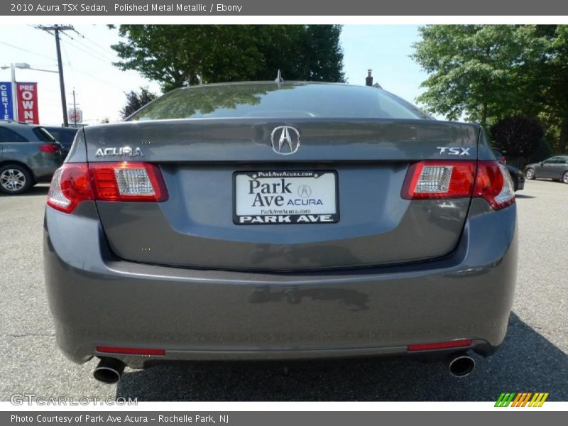 Polished Metal Metallic / Ebony 2010 Acura TSX Sedan