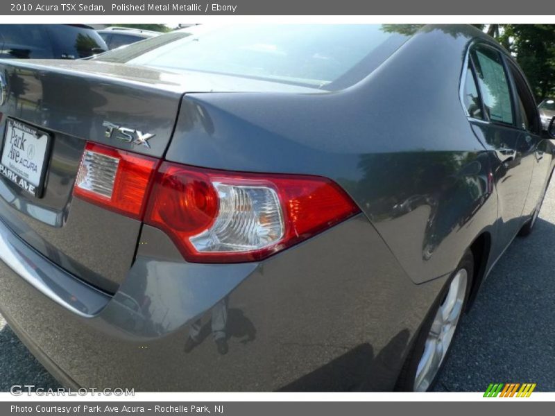 Polished Metal Metallic / Ebony 2010 Acura TSX Sedan
