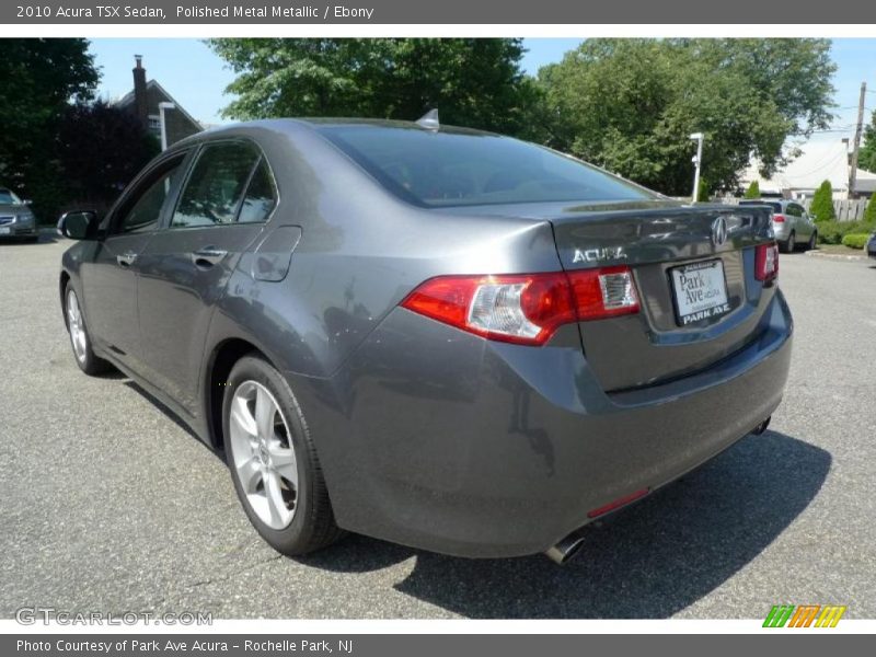 Polished Metal Metallic / Ebony 2010 Acura TSX Sedan