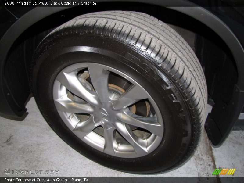 Black Obsidian / Graphite 2008 Infiniti FX 35 AWD