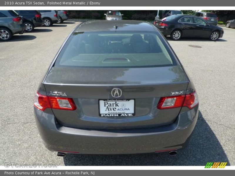 Polished Metal Metallic / Ebony 2010 Acura TSX Sedan