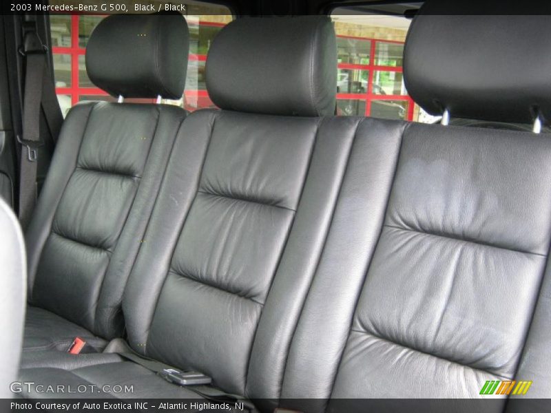 Black / Black 2003 Mercedes-Benz G 500