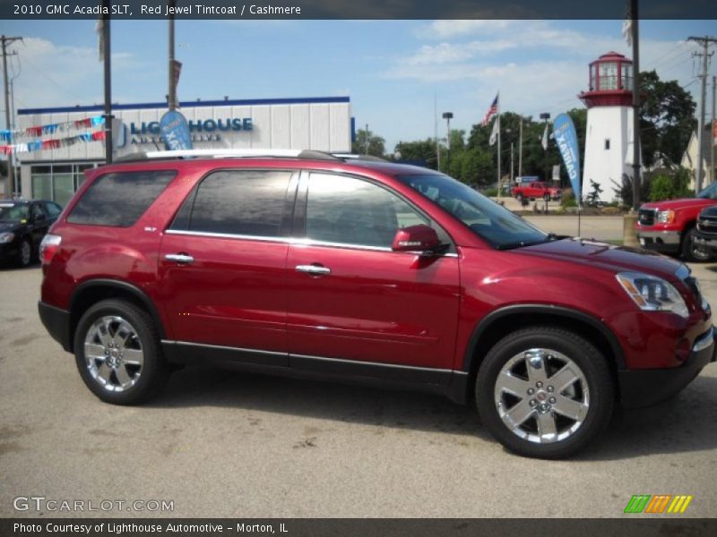 Red Jewel Tintcoat / Cashmere 2010 GMC Acadia SLT