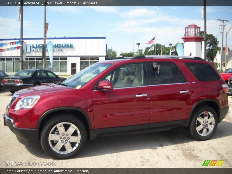 Red Jewel Tintcoat / Cashmere 2010 GMC Acadia SLT