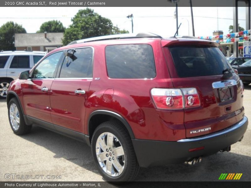 Red Jewel Tintcoat / Cashmere 2010 GMC Acadia SLT