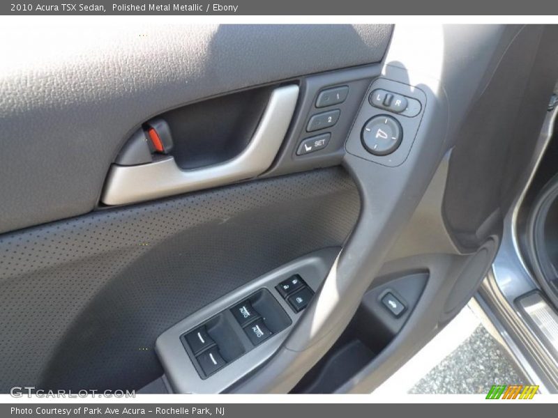 Polished Metal Metallic / Ebony 2010 Acura TSX Sedan