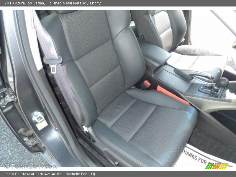 Polished Metal Metallic / Ebony 2010 Acura TSX Sedan