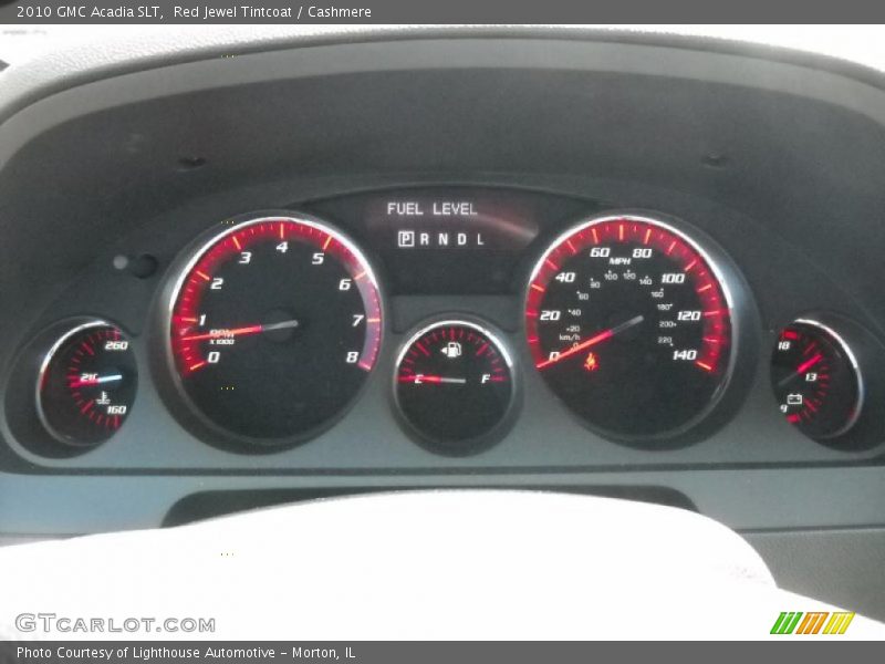 Red Jewel Tintcoat / Cashmere 2010 GMC Acadia SLT