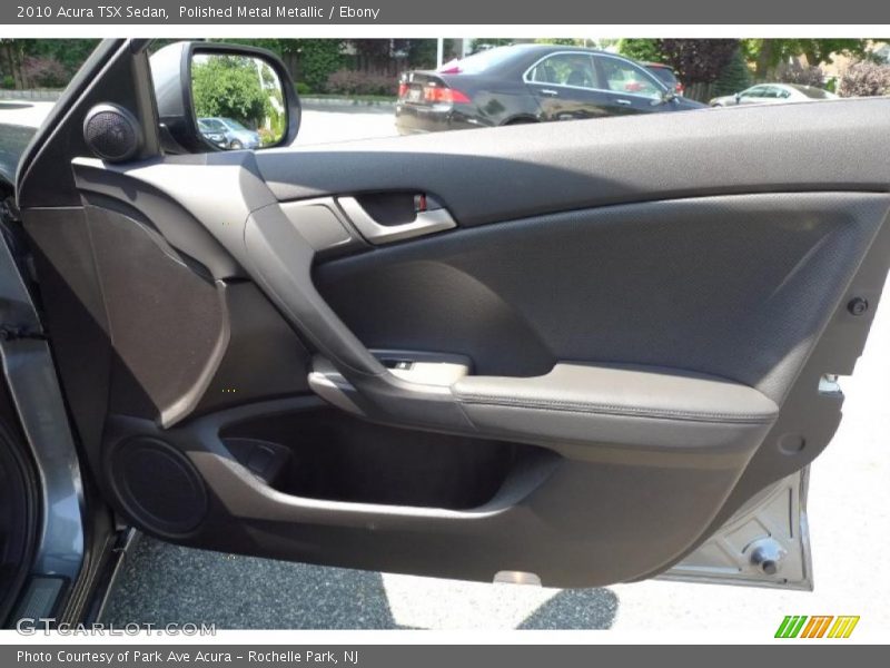 Polished Metal Metallic / Ebony 2010 Acura TSX Sedan