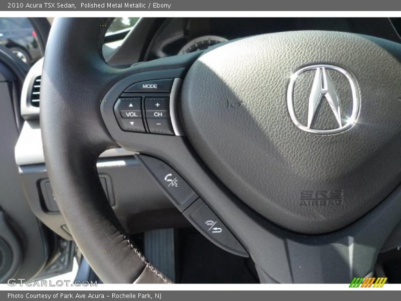 Polished Metal Metallic / Ebony 2010 Acura TSX Sedan