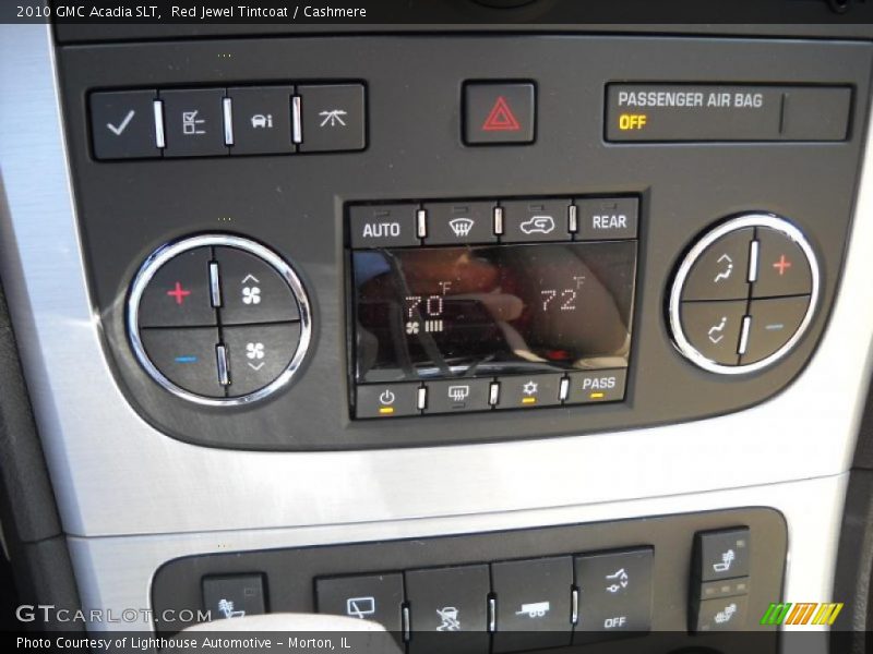 Red Jewel Tintcoat / Cashmere 2010 GMC Acadia SLT