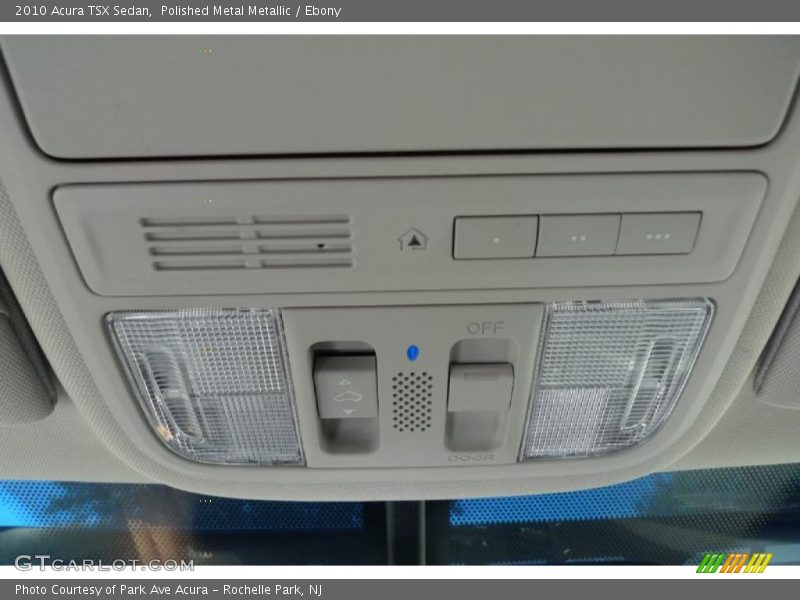 Polished Metal Metallic / Ebony 2010 Acura TSX Sedan