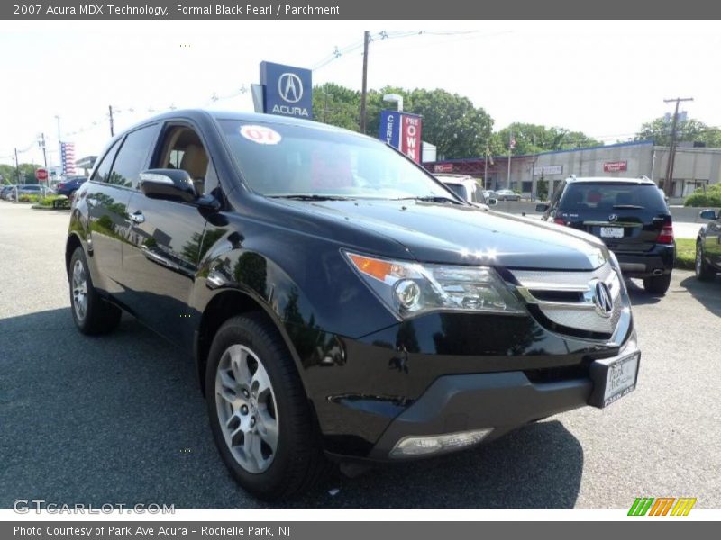 Formal Black Pearl / Parchment 2007 Acura MDX Technology