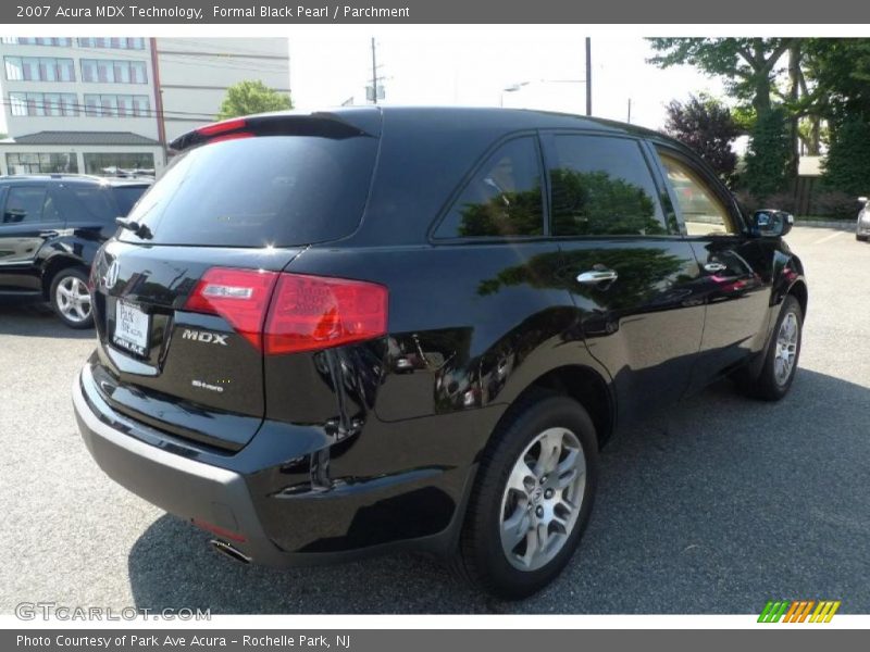 Formal Black Pearl / Parchment 2007 Acura MDX Technology