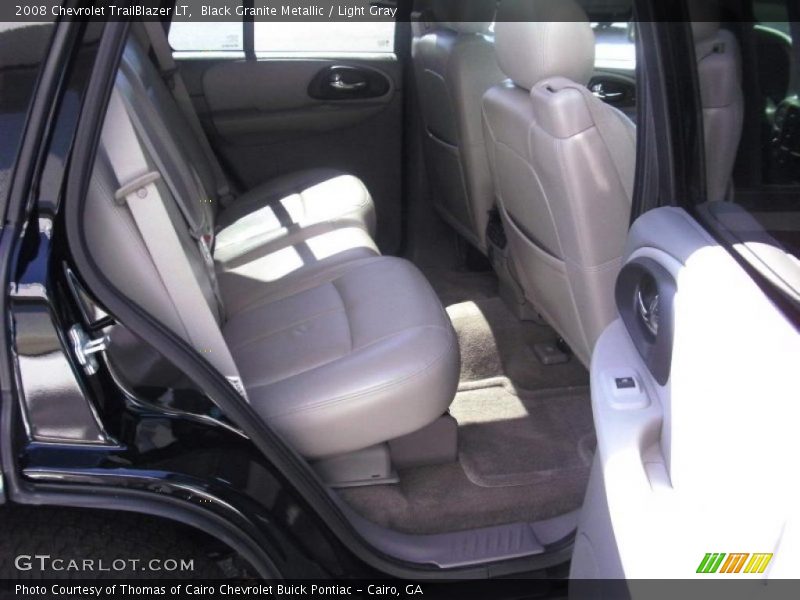 Black Granite Metallic / Light Gray 2008 Chevrolet TrailBlazer LT