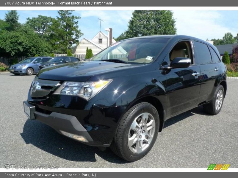 Formal Black Pearl / Parchment 2007 Acura MDX Technology