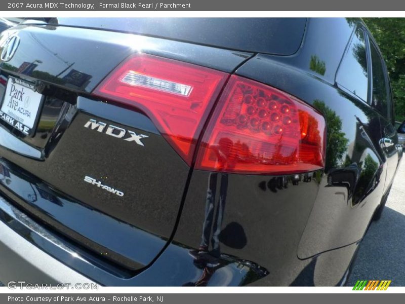 Formal Black Pearl / Parchment 2007 Acura MDX Technology