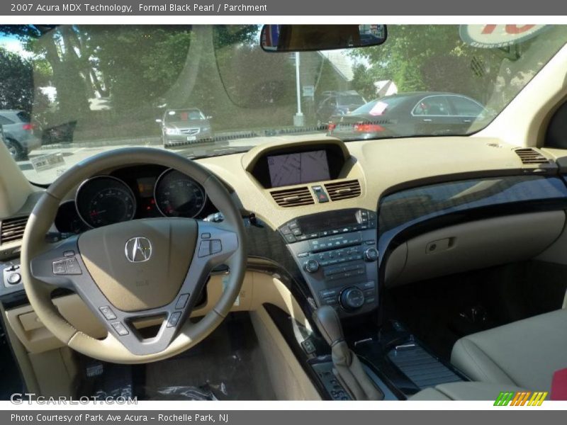 Formal Black Pearl / Parchment 2007 Acura MDX Technology