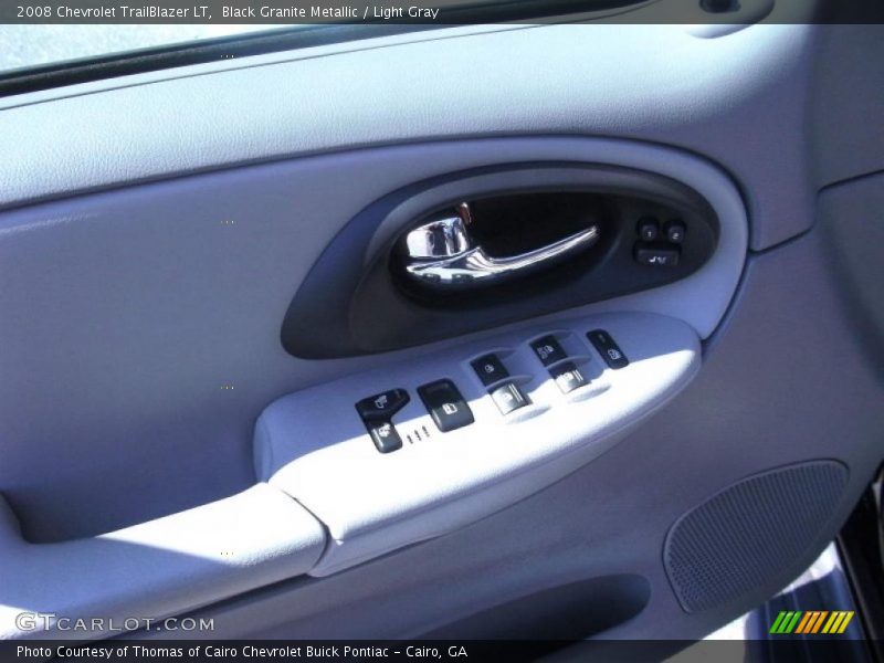 Black Granite Metallic / Light Gray 2008 Chevrolet TrailBlazer LT