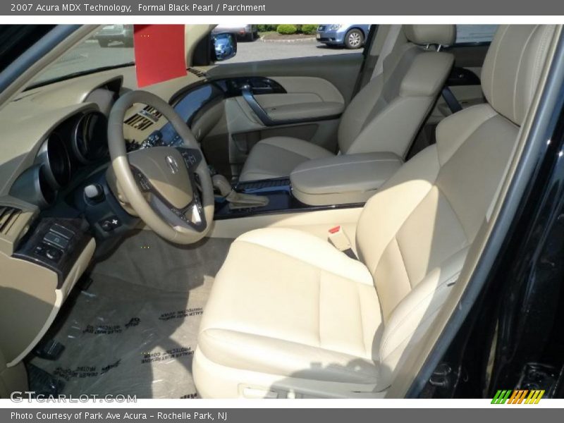 Formal Black Pearl / Parchment 2007 Acura MDX Technology