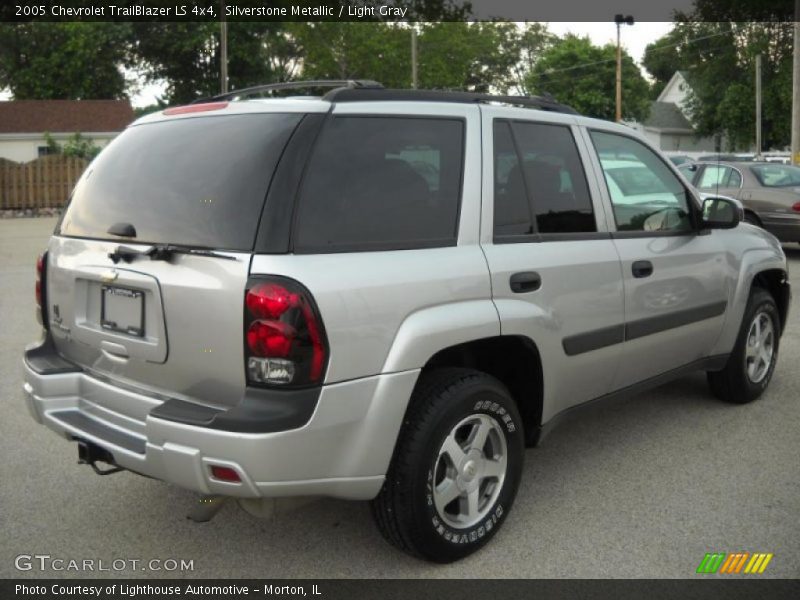 Silverstone Metallic / Light Gray 2005 Chevrolet TrailBlazer LS 4x4