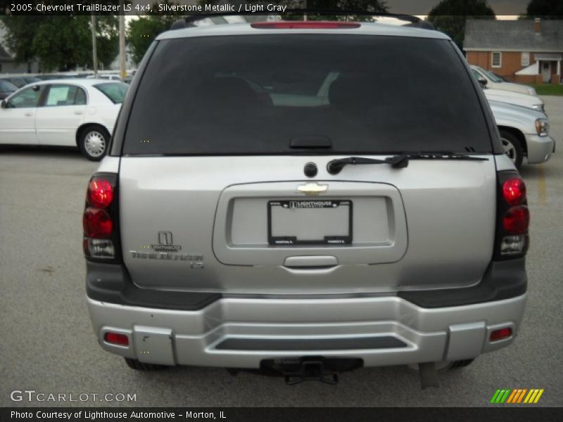 Silverstone Metallic / Light Gray 2005 Chevrolet TrailBlazer LS 4x4
