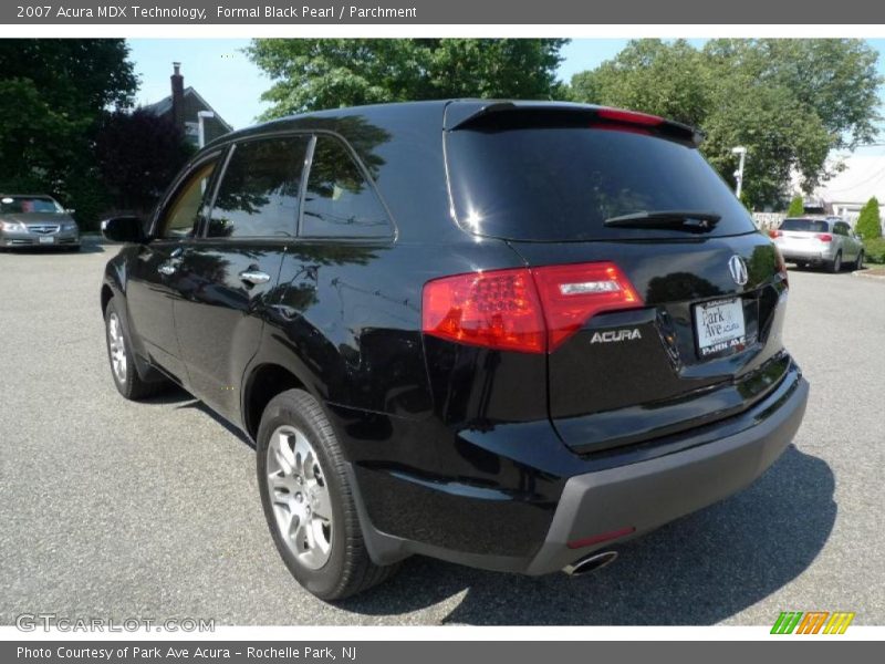 Formal Black Pearl / Parchment 2007 Acura MDX Technology