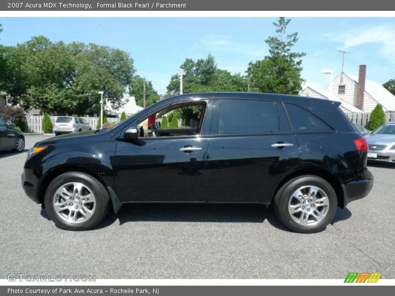 Formal Black Pearl / Parchment 2007 Acura MDX Technology