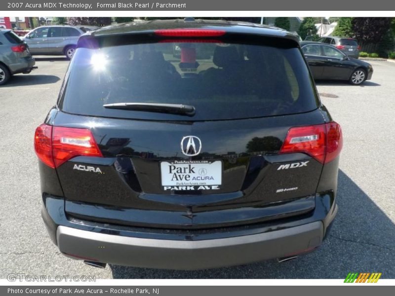 Formal Black Pearl / Parchment 2007 Acura MDX Technology