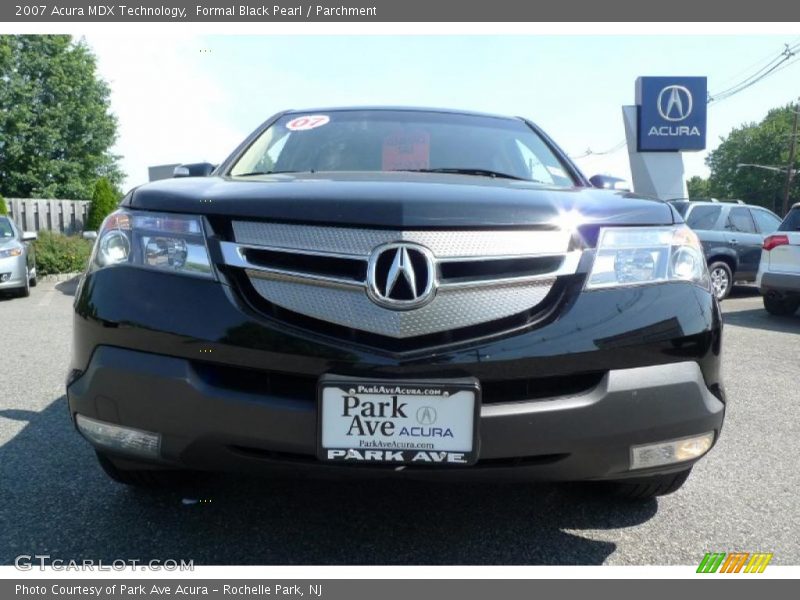 Formal Black Pearl / Parchment 2007 Acura MDX Technology