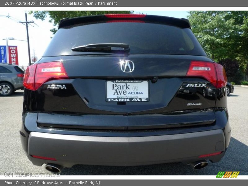 Formal Black Pearl / Parchment 2007 Acura MDX Technology