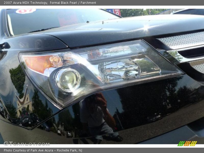 Formal Black Pearl / Parchment 2007 Acura MDX Technology