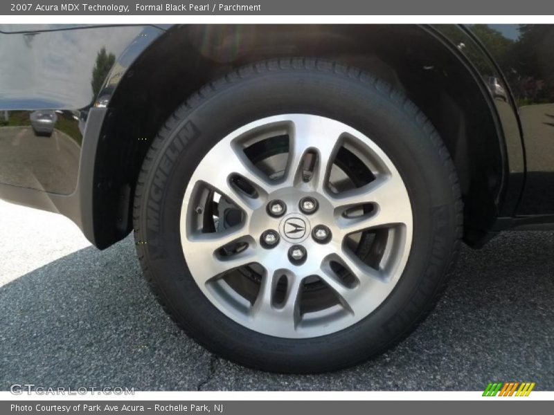 Formal Black Pearl / Parchment 2007 Acura MDX Technology