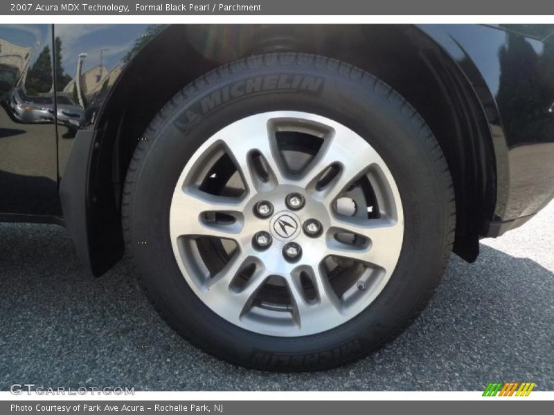 Formal Black Pearl / Parchment 2007 Acura MDX Technology