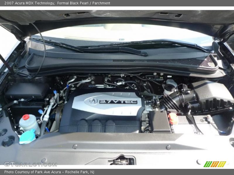 Formal Black Pearl / Parchment 2007 Acura MDX Technology
