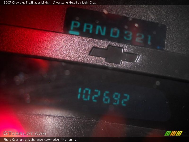 Silverstone Metallic / Light Gray 2005 Chevrolet TrailBlazer LS 4x4