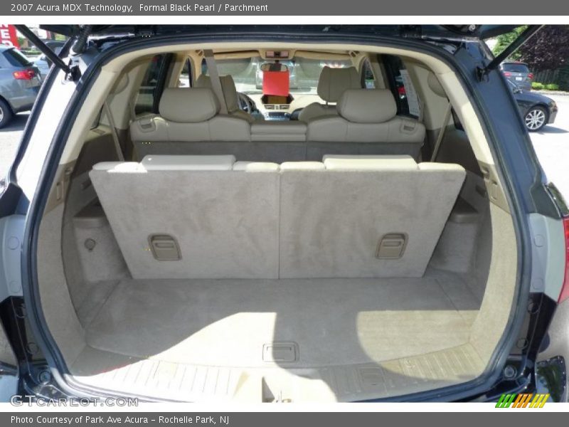 Formal Black Pearl / Parchment 2007 Acura MDX Technology