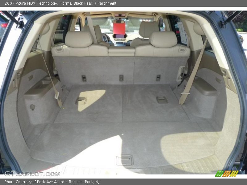 Formal Black Pearl / Parchment 2007 Acura MDX Technology