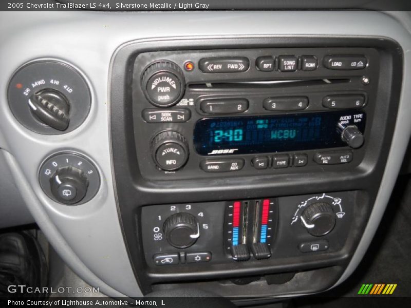 Silverstone Metallic / Light Gray 2005 Chevrolet TrailBlazer LS 4x4