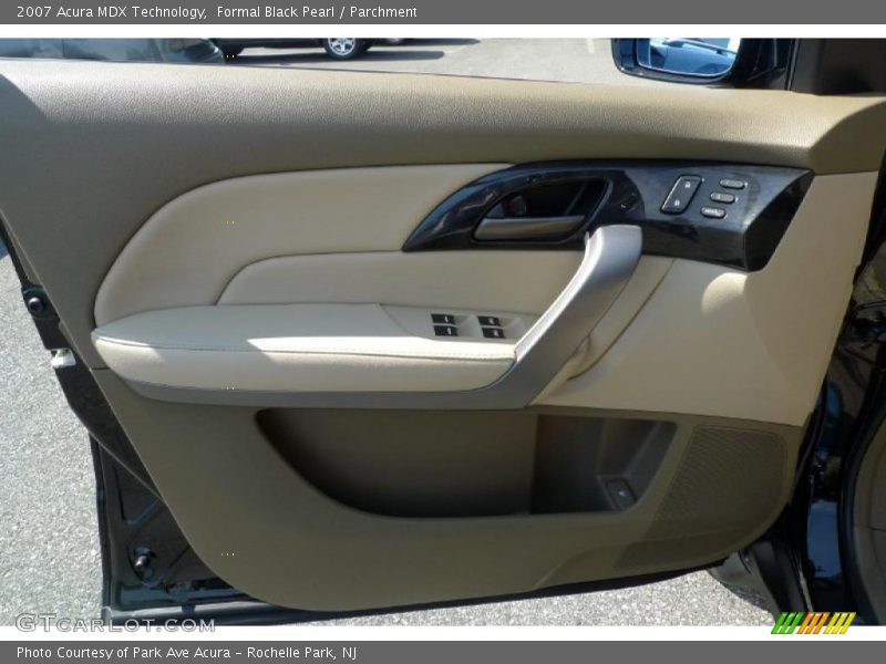Formal Black Pearl / Parchment 2007 Acura MDX Technology