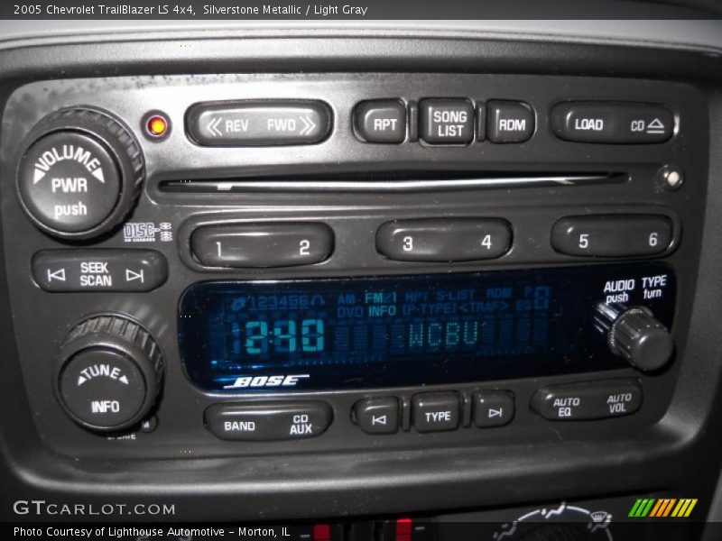 Silverstone Metallic / Light Gray 2005 Chevrolet TrailBlazer LS 4x4