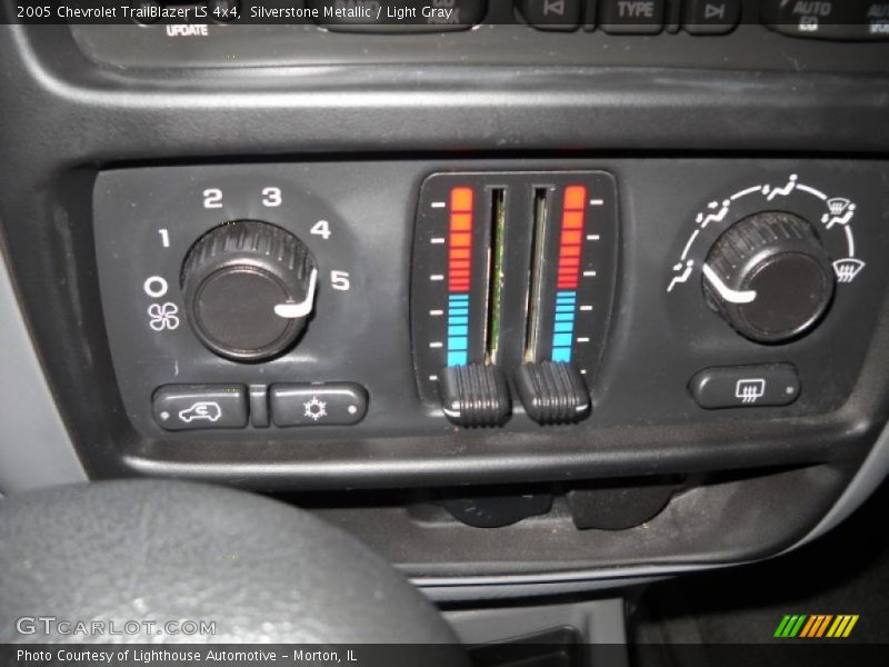 Silverstone Metallic / Light Gray 2005 Chevrolet TrailBlazer LS 4x4