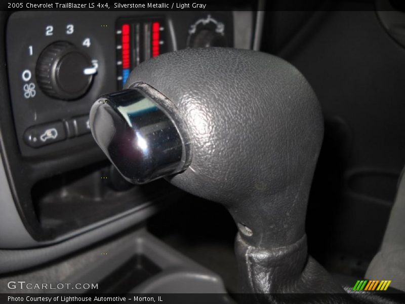 Silverstone Metallic / Light Gray 2005 Chevrolet TrailBlazer LS 4x4