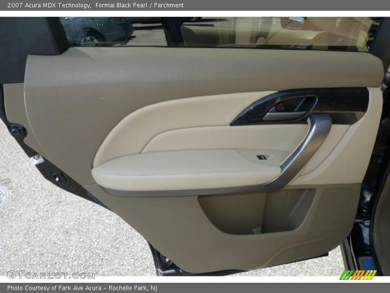 Formal Black Pearl / Parchment 2007 Acura MDX Technology
